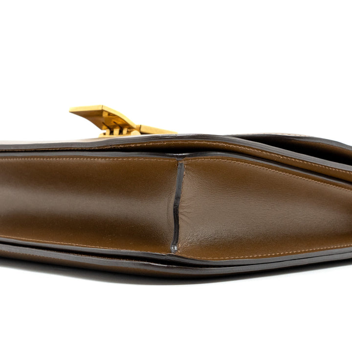 Celine medium classic box bag calfskin camel