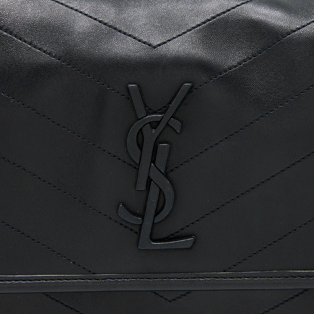 Saint Laurent Medium Niki Bag Lambskin Black GHW