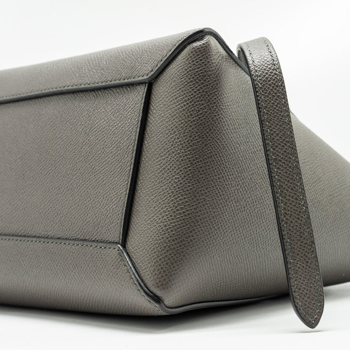 Celine Mini Belt Bag Grained Calfskin Grey