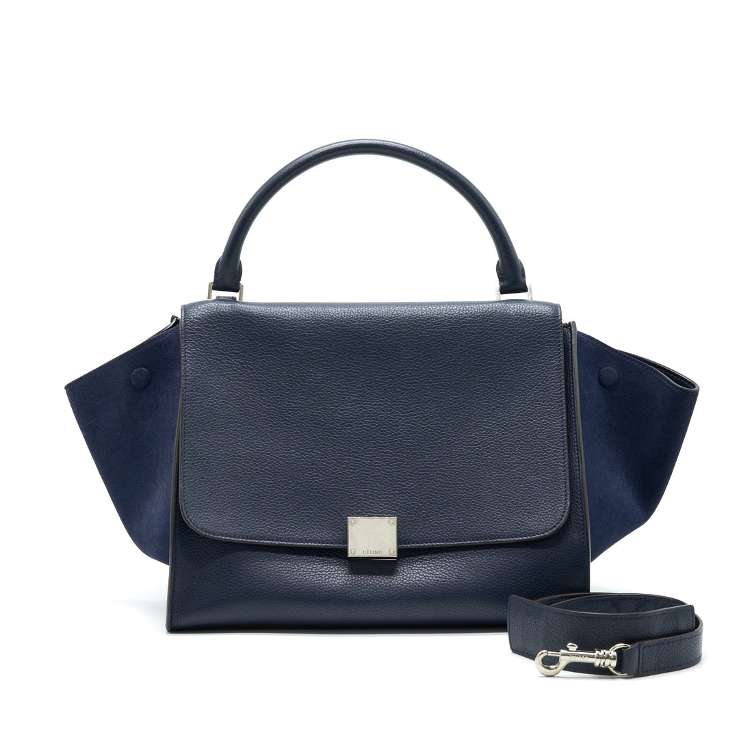 Top Quality Celine Trapeze Bag Navy with