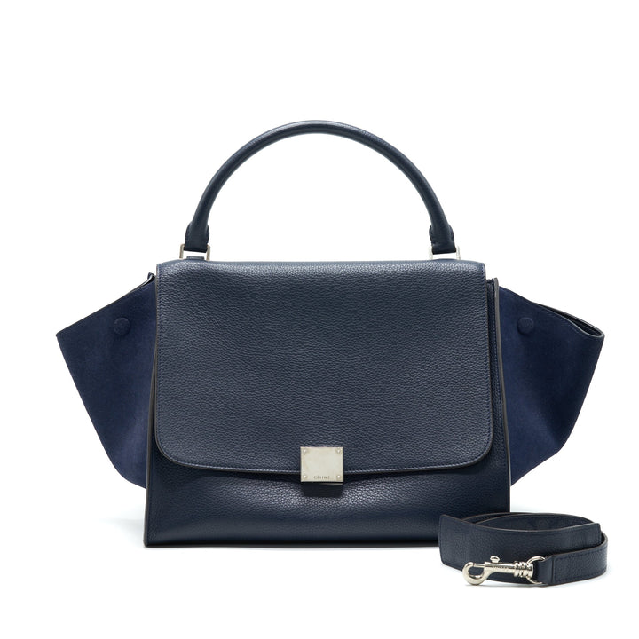 Top Quality Celine Trapeze Bag Navy with