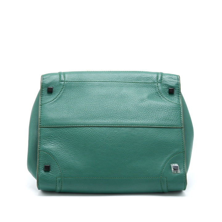 Celine Phantom Tote Bag Dark Green
