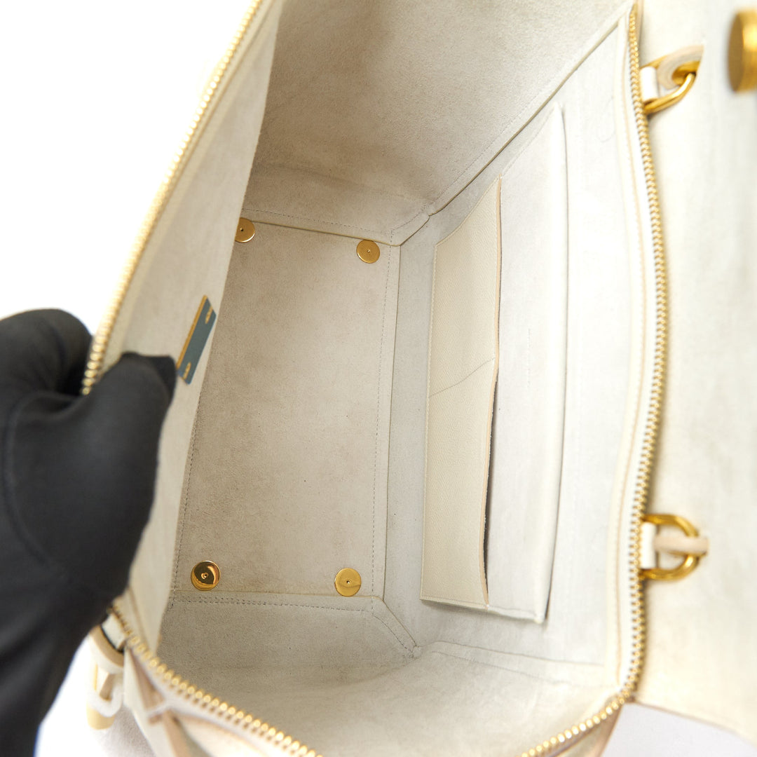 Celine Mini Belt Bag White with