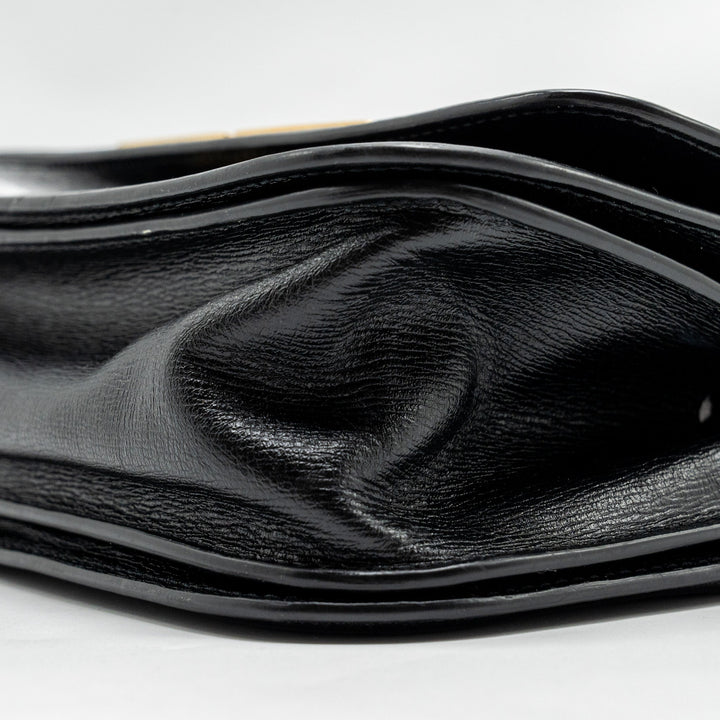 Top Quality Balenciaga Gossip Shoulder Bag Calfskin Black GHW