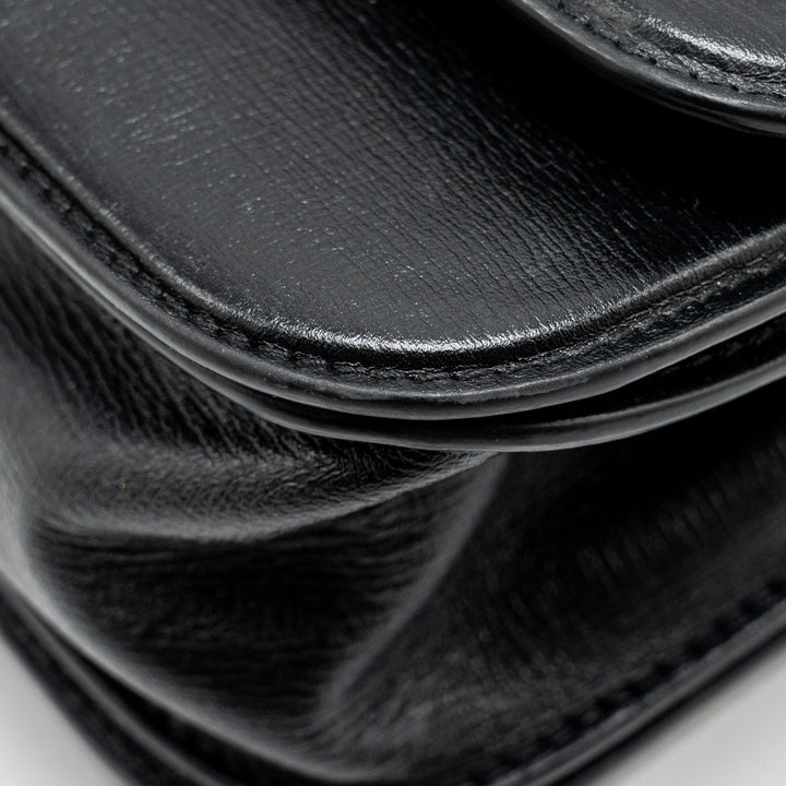 Top Quality Balenciaga Gossip Shoulder Bag Calfskin Black GHW