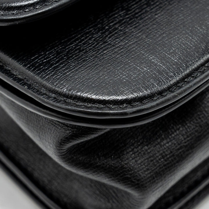 Top Quality Balenciaga Gossip Shoulder Bag Calfskin Black GHW