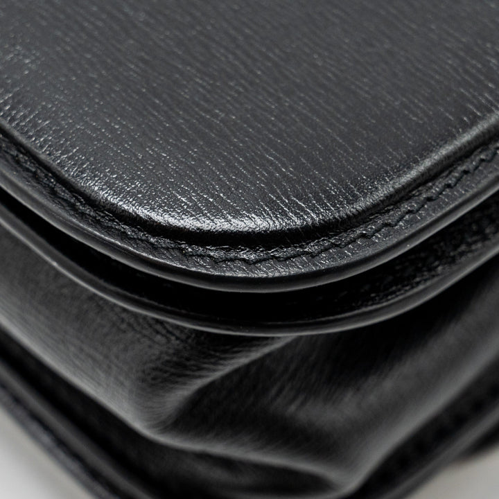 Top Quality Balenciaga Gossip Shoulder Bag Calfskin Black GHW