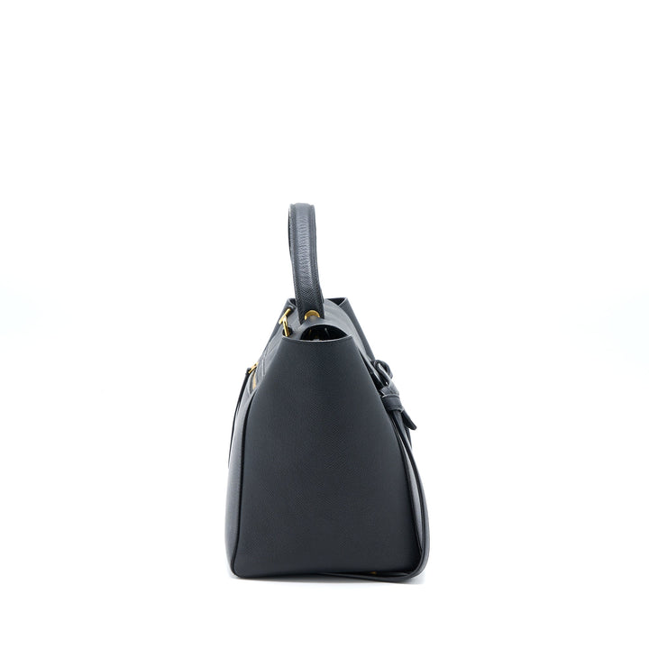 Celine Mini Belt Bag Grained Calfskin Black