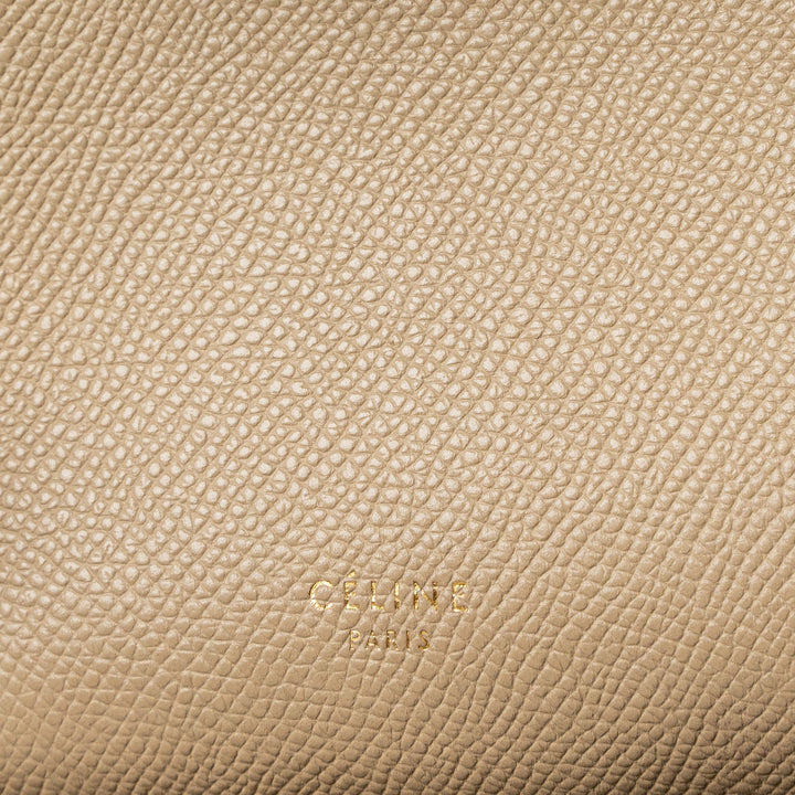 Celine Nano Belt Bag Grained Calfskin Light Beige