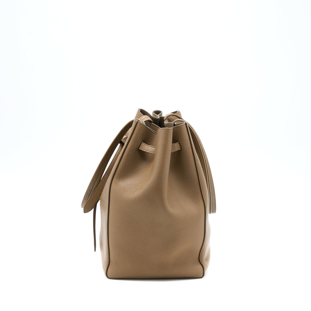Top Quality Celine Small Cabas Phantom Calfskin Taupe