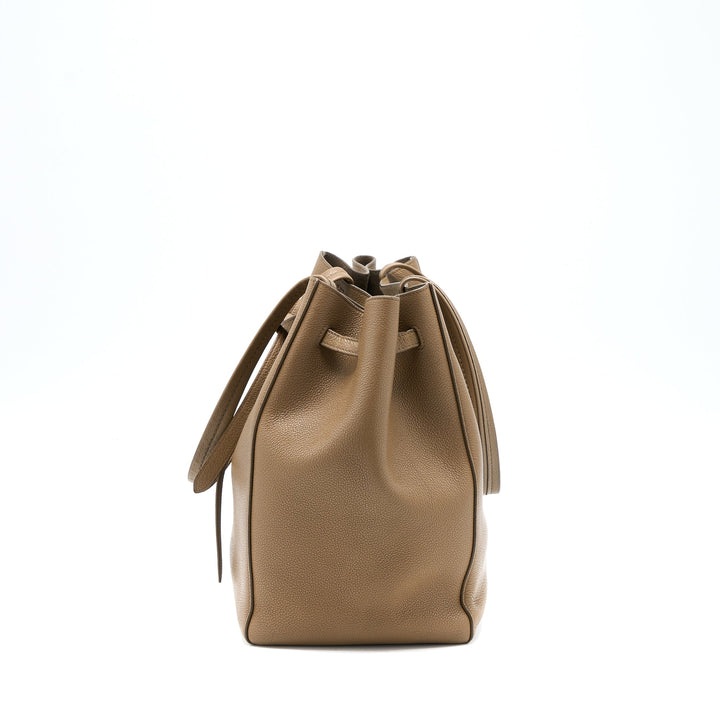 Top Quality Celine Small Cabas Phantom Calfskin Taupe