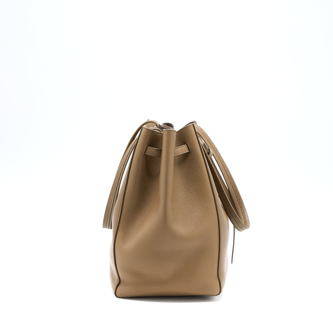 Top Quality Celine Small Cabas Phantom Calfskin Taupe