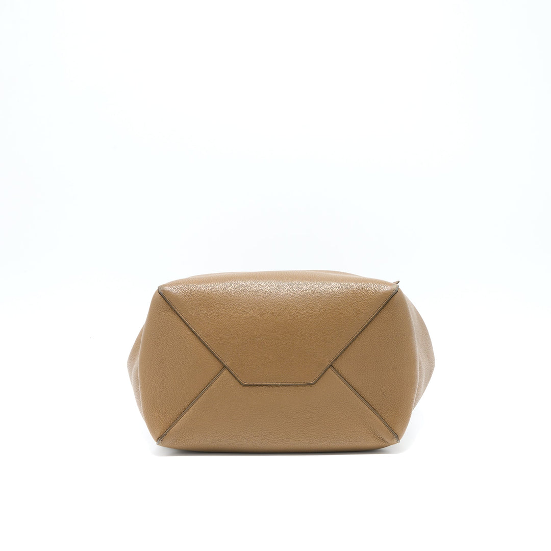 Top Quality Celine Small Cabas Phantom Calfskin Taupe