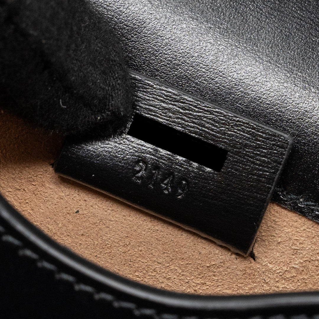 Gucci 1955 Horsebit 1955 Crossbody Bag Calfskin Black