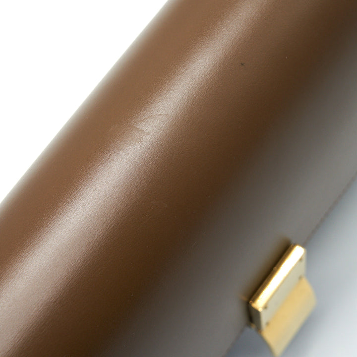 Celine Classic Medium Box Bag in Caramel