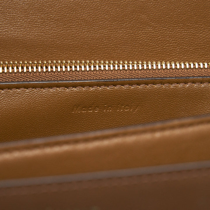 Celine Classic Medium Box Bag in Caramel