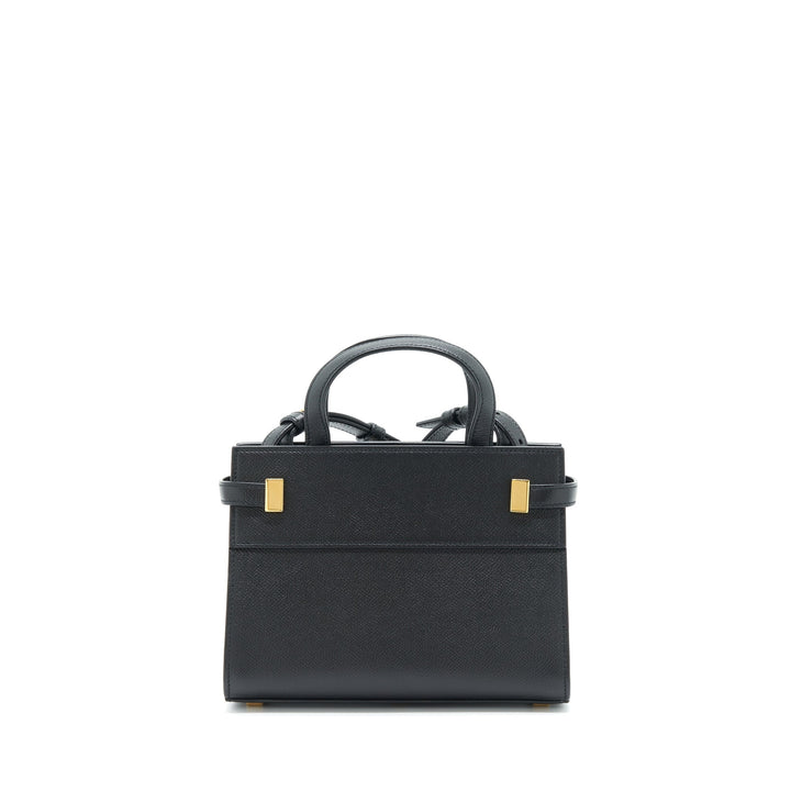 Saint Laurent/YSL Manhattan Nano Shopping Bag Calfskin Black GHW