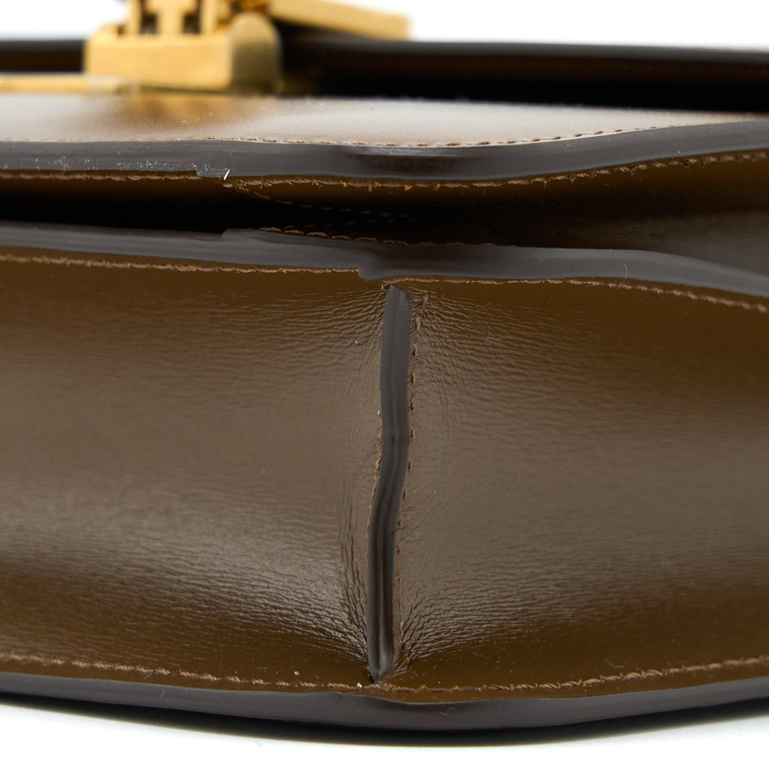 Top Quality Celine Teen Classic Bag in Box Calfskin Camel