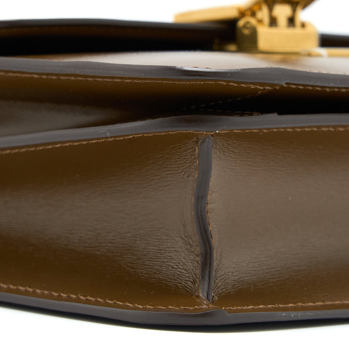 Top Quality Celine Teen Classic Bag in Box Calfskin Camel