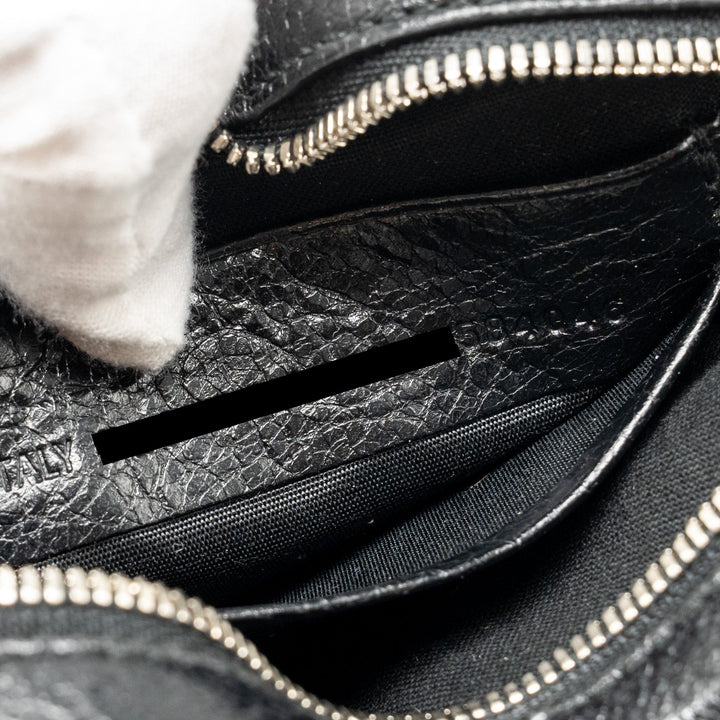 Top Quality Balenciaga Le Cagole Heart Mini Bag Lambskin Black SHW