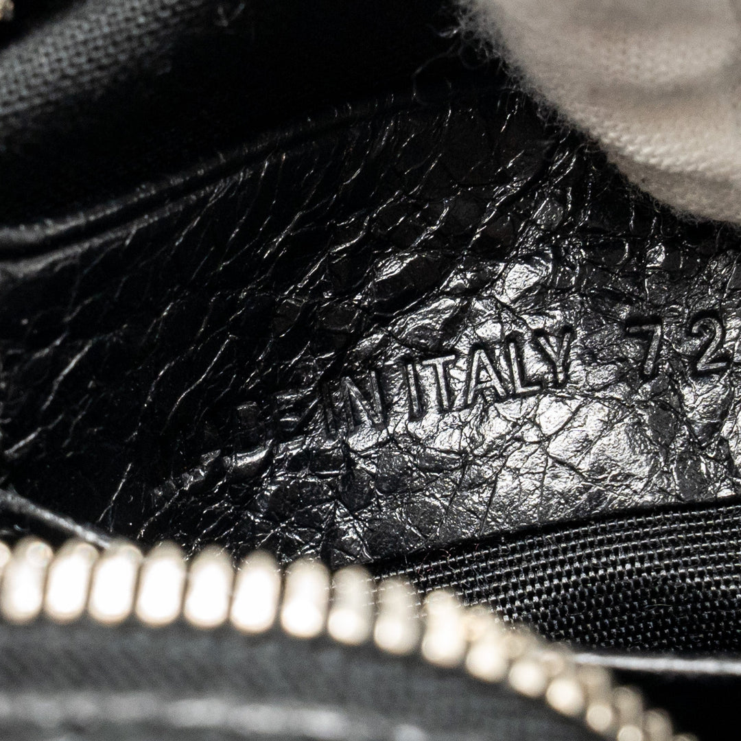 Top Quality Balenciaga Le Cagole Heart Mini Bag Lambskin Black SHW