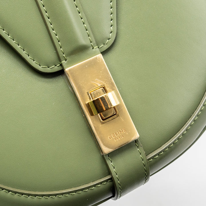 Top Quality Celine Small Besace Bag Calfskin Light Khaki