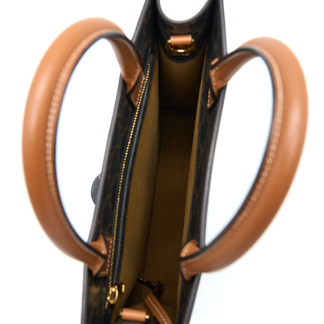 Top Quality Celine Vertical Cabas Triomphe Canvas