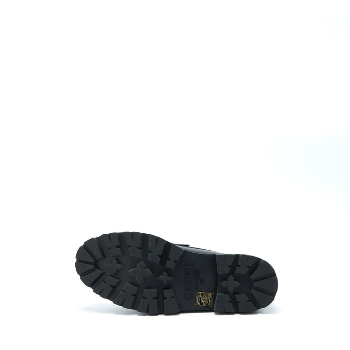 Top Quality Celine Size 38 Triomphe Chunky Loafer Calfskin Black