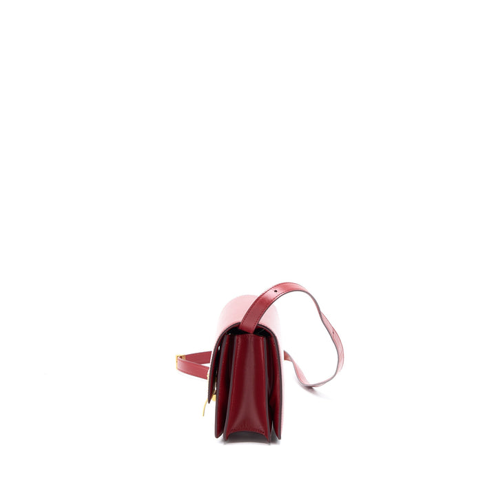Top Quality Celine Small Classic Box Bag Calfskin Red