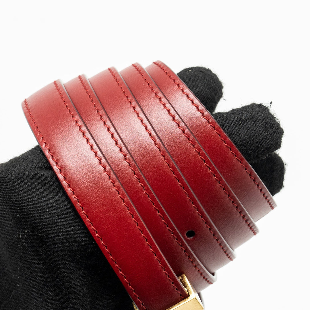 Top Quality Celine Mini classic box bag calfskin red