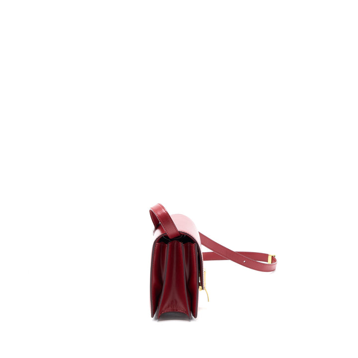 Top Quality Celine Small Classic Box Bag Calfskin Red