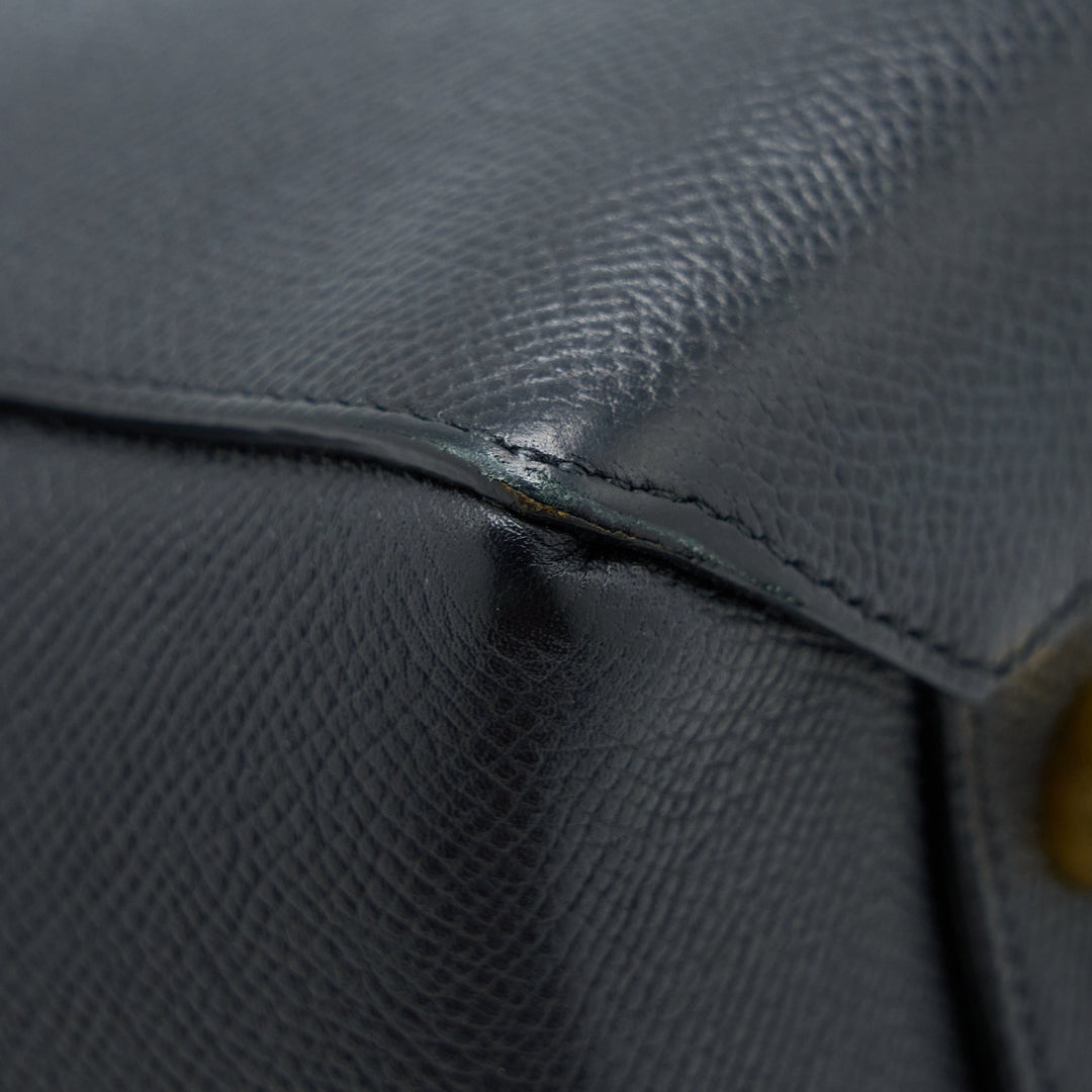 Top Quality Celine Mini Belt Bag Grained Calfskin Black