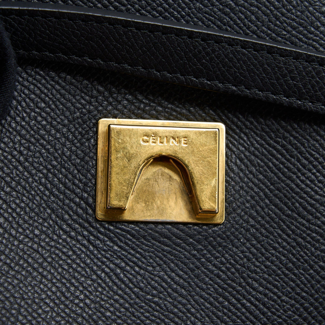 Celine Mini Belt Bag Grained Calfskin Black