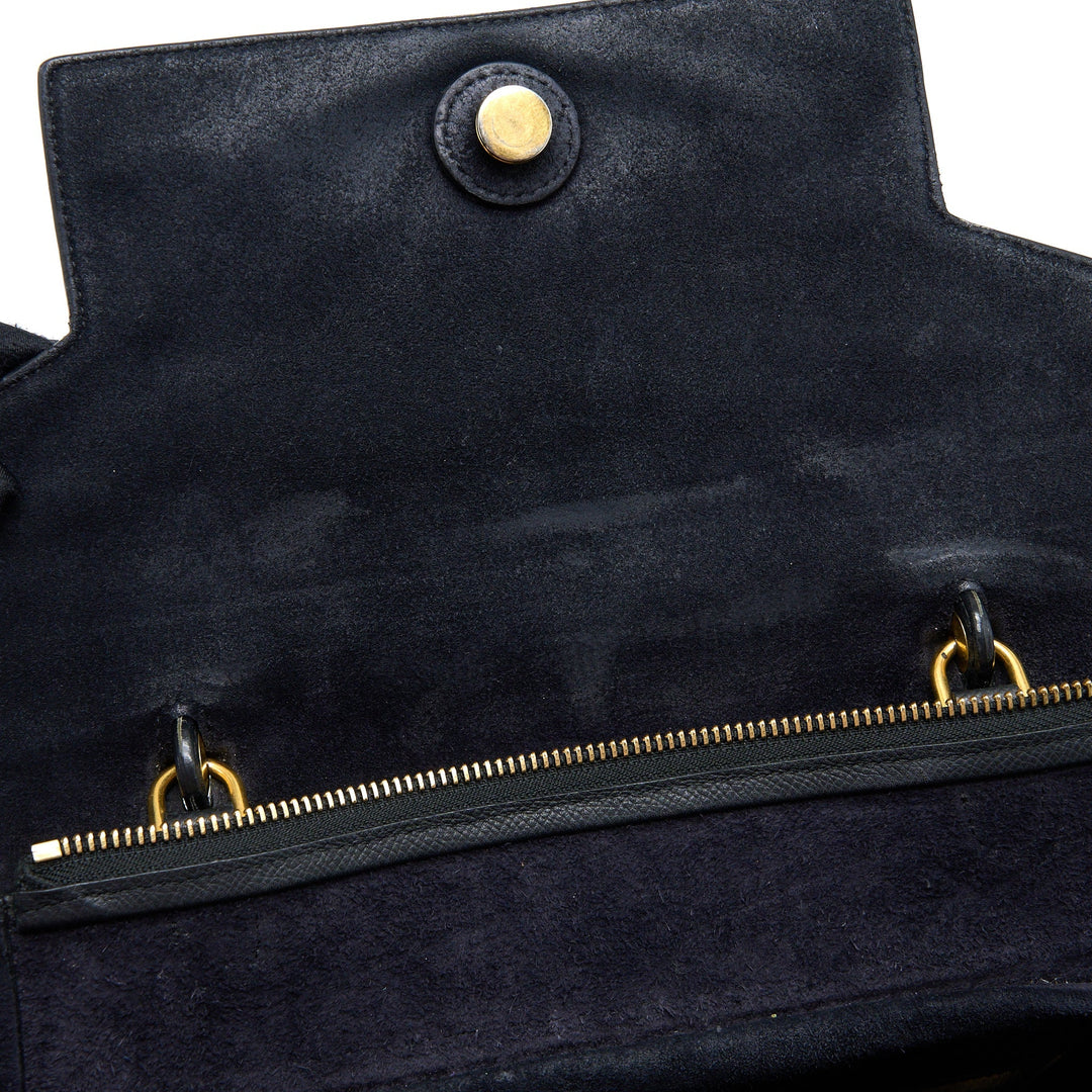 Celine Mini Belt Bag Grained Calfskin Black