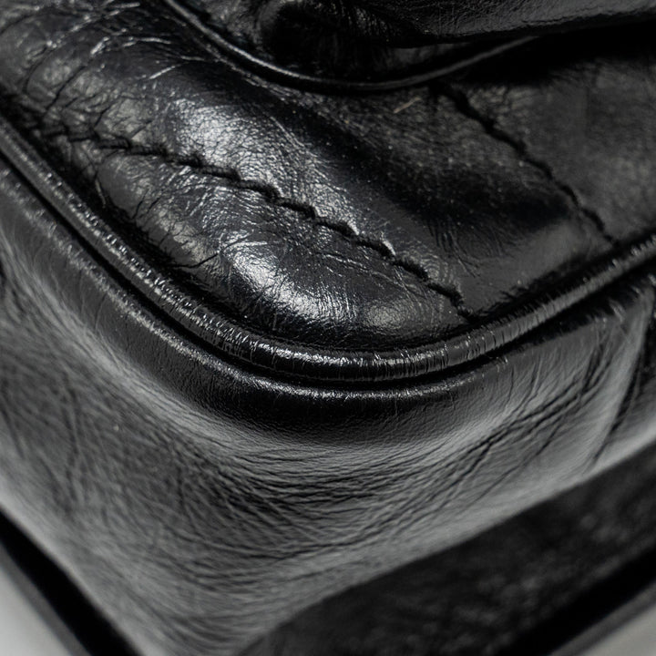 Saint Laurent Medium Niki Calfskin Black Ruthenium Hardware