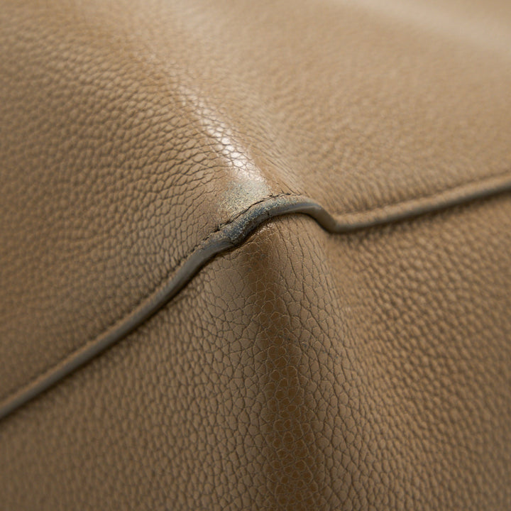 Top Quality Celine Small Cabas Phantom Calfskin Taupe