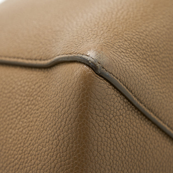 Top Quality Celine Small Cabas Phantom Calfskin Taupe
