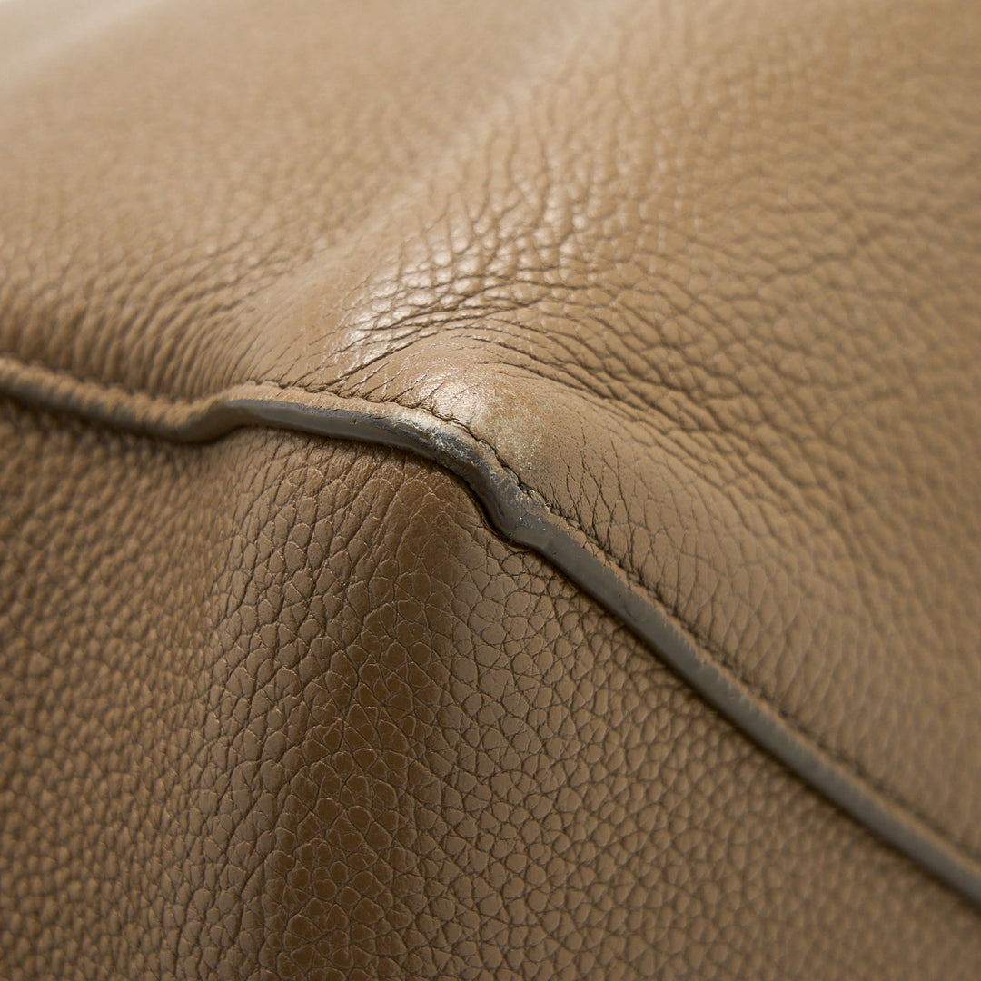 Top Quality Celine Small Cabas Phantom Calfskin Taupe