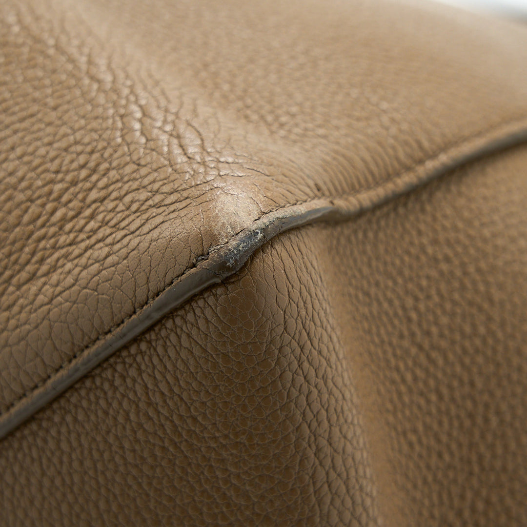 Top Quality Celine Small Cabas Phantom Calfskin Taupe