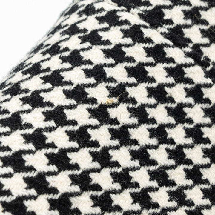 Top Quality Balenciaga Hourglass S Wool Houndstooth Black/White GHW
