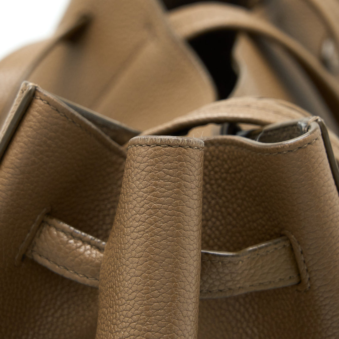 Top Quality Celine Small Cabas Phantom Calfskin Taupe