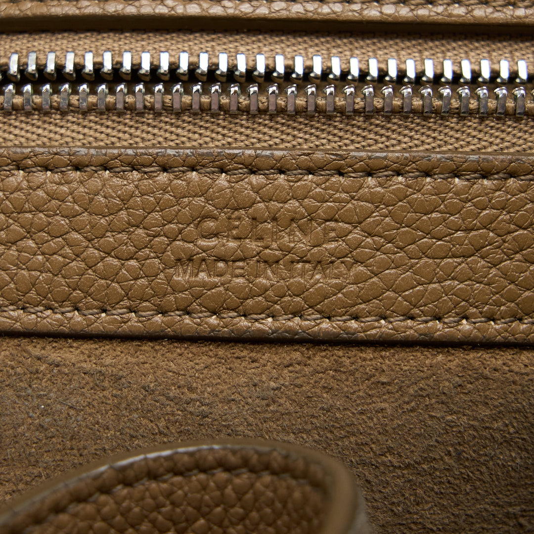 Top Quality Celine Small Cabas Phantom Calfskin Taupe