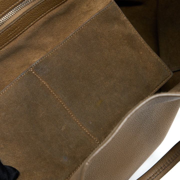 Top Quality Celine Small Cabas Phantom Calfskin Taupe