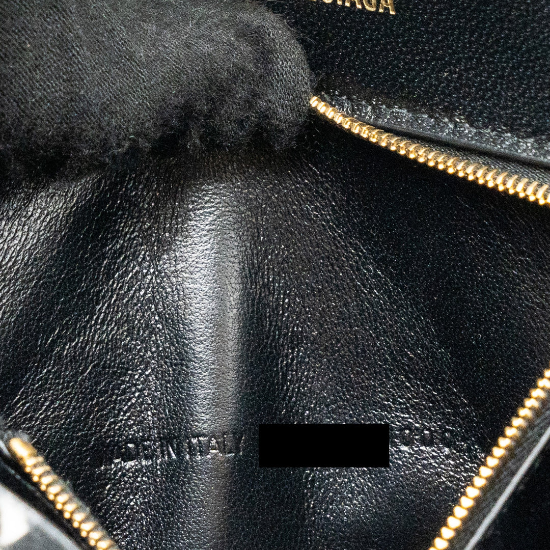 Top Quality Balenciaga Hourglass S Wool Houndstooth Black/White GHW
