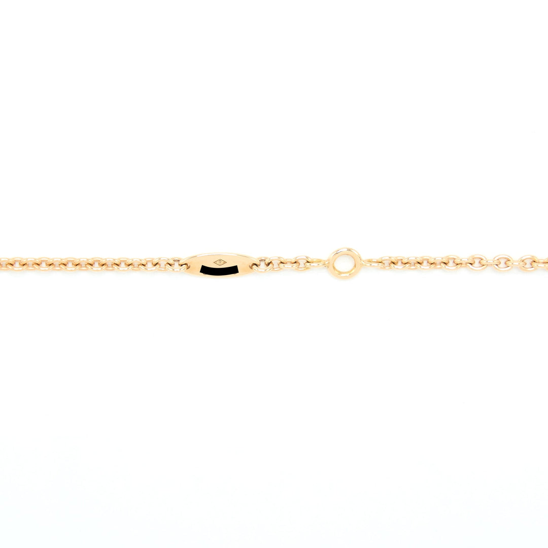 Top quality Dior Large Rose Des Vents Medallion Rose Gold With Diamond And Onyx