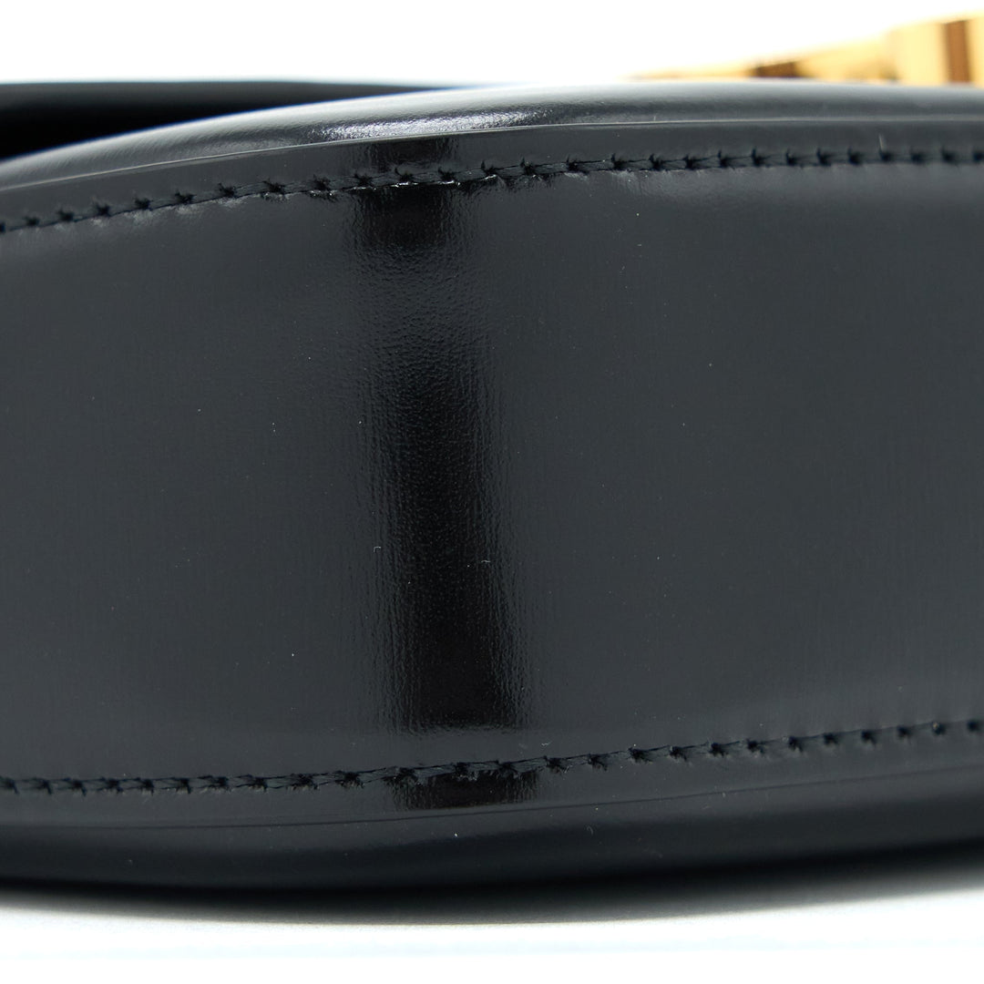 Top Quality Celine Triomphe Shoulder Bag Calfskin Black