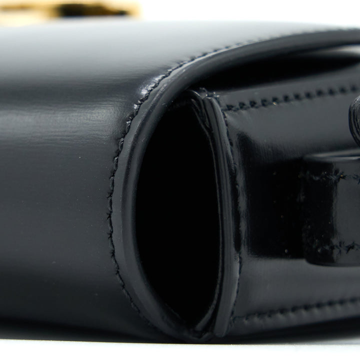 Top Quality Celine Triomphe Shoulder Bag Calfskin Black