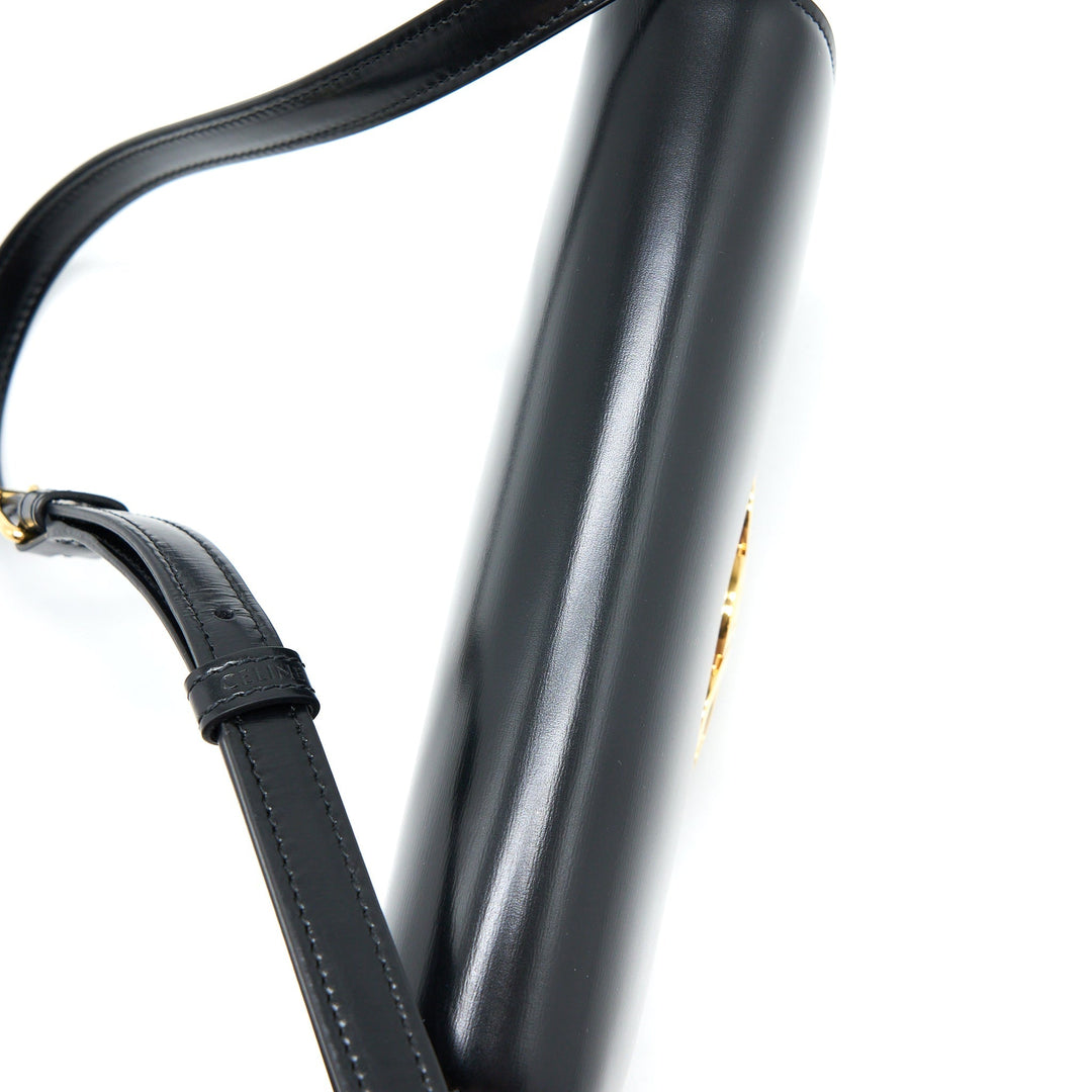 Top Quality Celine Triomphe Shoulder Bag Calfskin Black