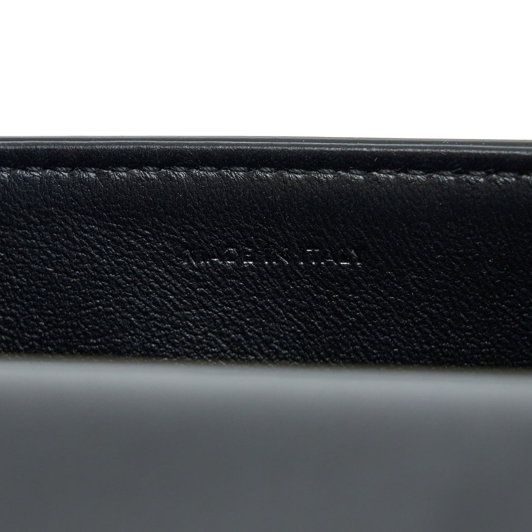 Top Quality Celine Triomphe Shoulder Bag Calfskin Black