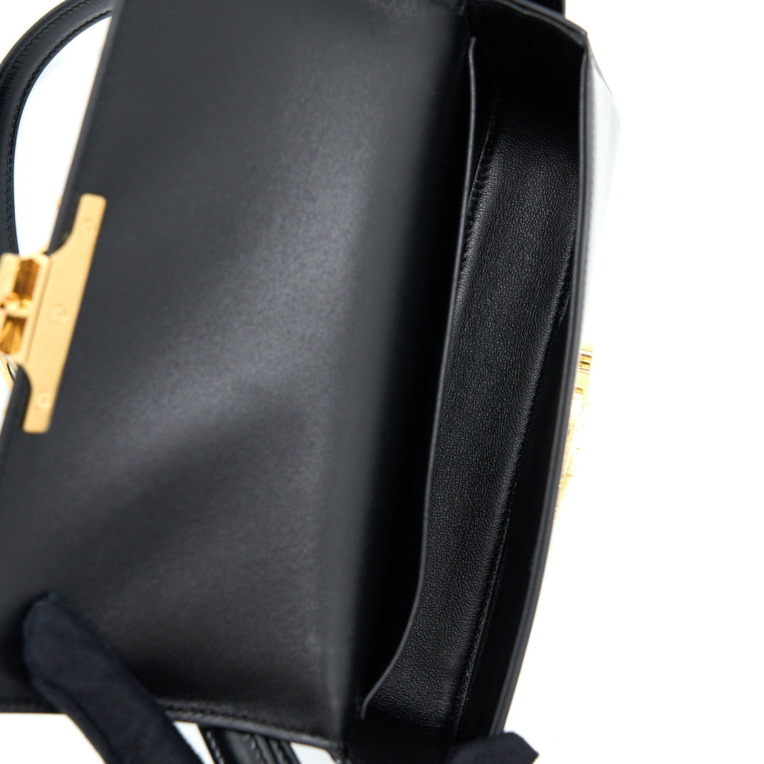 Top Quality Celine Triomphe Shoulder Bag Calfskin Black